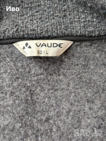 Vaude lavin мъжко вълнено палто, суичър с качулка L , снимка 4 - Палта - 53276686