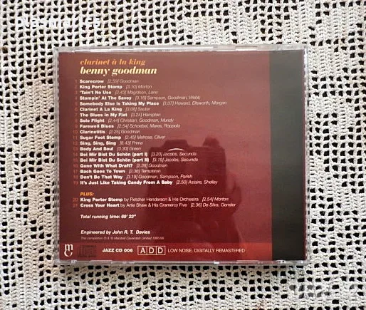 CD - Benny Goodman, снимка 4 - CD дискове - 45266745