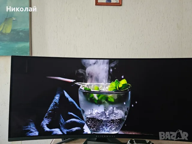 Гаранционно подменен DELL Alienware 34 inch Curved QD-OLED Gaming монитор - AW3423DWF