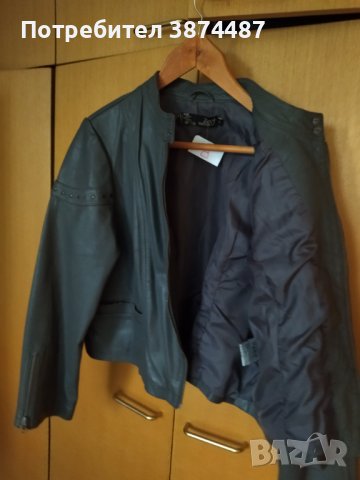 Продавам кожено дамско яке, снимка 2 - Якета - 42664707