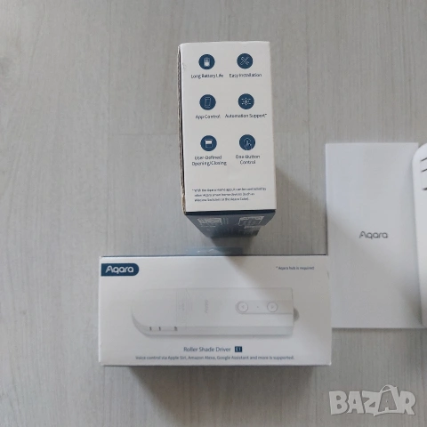 Смарт мотор за щори Aqara Roller Shade Driver E1 (Zigbee 3.0) – Автоматизация за дома, снимка 3 - Друга електроника - 53697023