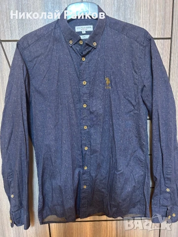 Мъжка риза с дълъг ръкав USPA 