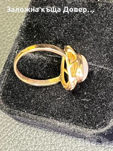 Пръстен златен 14 к 585 zlaten prasten Gold , снимка 8 - Пръстени - 49455757