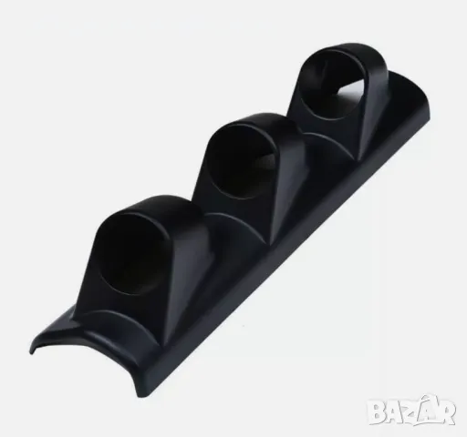 Стойка за 3 измервателни уреди 52мм. за колона - Черен., снимка 4 - Аксесоари и консумативи - 47966276