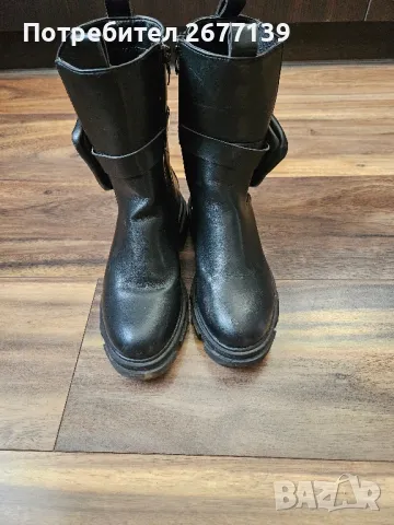 Черни маркови кубинки , снимка 2 - Дамски боти - 47321056