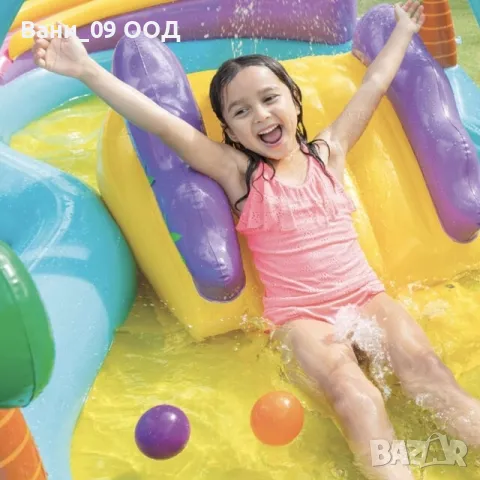Детски басейн Intex Dinoland, снимка 3 - Басейни и аксесоари - 50415869