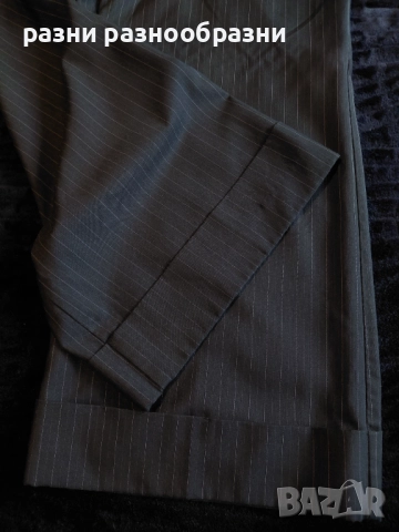 Елегантен дамски панталон в голям размер #9, снимка 2 - Панталони - 51960114