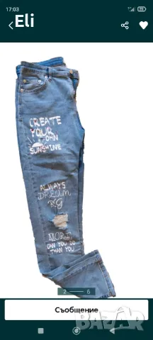 дамски дънки еластични 28, снимка 2 - Дънки - 50026079