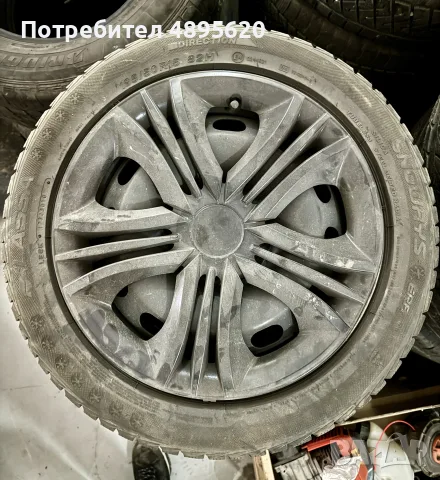 Оригинални железни джанти Ford със зимни гуми