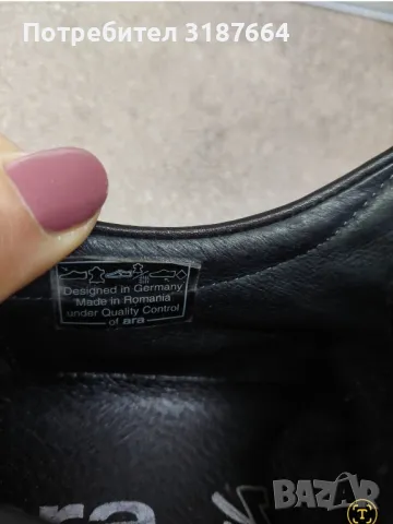 ara кожени обувки 37, снимка 6 - Дамски ежедневни обувки - 48343508