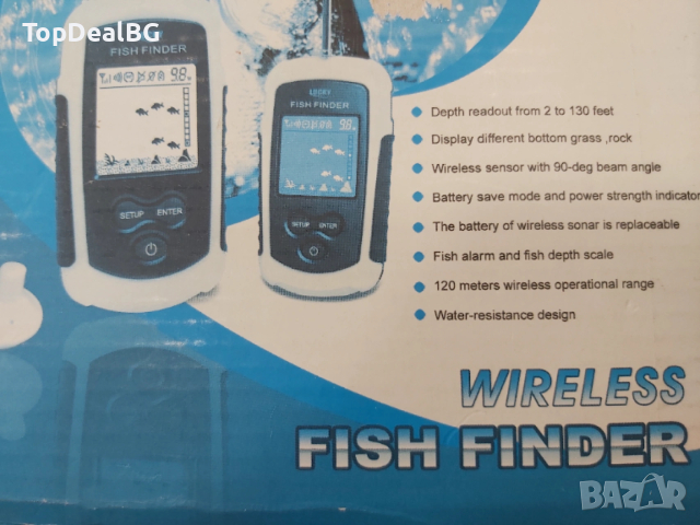 Sonar Depth Ocean River Wireless Fish Finder FFW1108-1, снимка 3 - Екипировка - 53636642