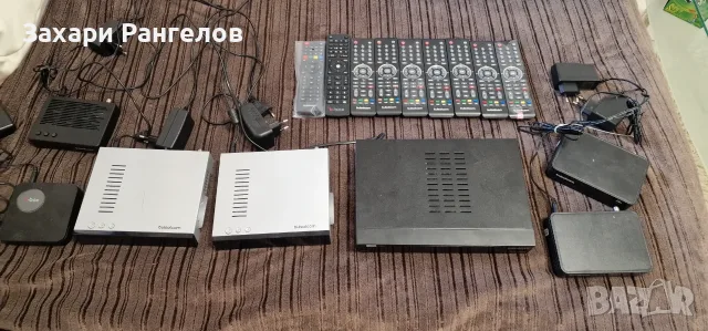 📡 Приемници Bulsatcom, b.box, дистанционни и адаптери – комплект или поотделно