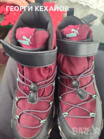 детски зимни маратонки puma , снимка 2 - Детски маратонки - 43818358