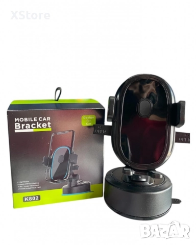 360° Въртящ се държач за телефон K802, снимка 3 - Аксесоари и консумативи - 52483588