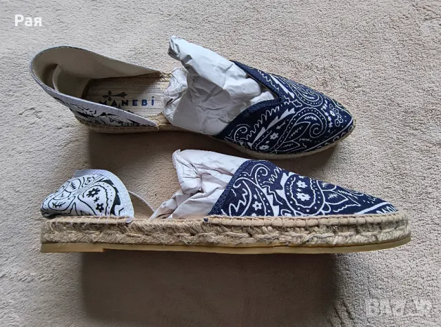 Manebi Еспадрили Open-Side Flats , снимка 2 - Дамски ежедневни обувки - 50351417