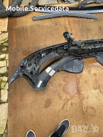Оригинална Предна Броня за Мерцедес W222 2013-2018 г, снимка 5 - Части - 53621308