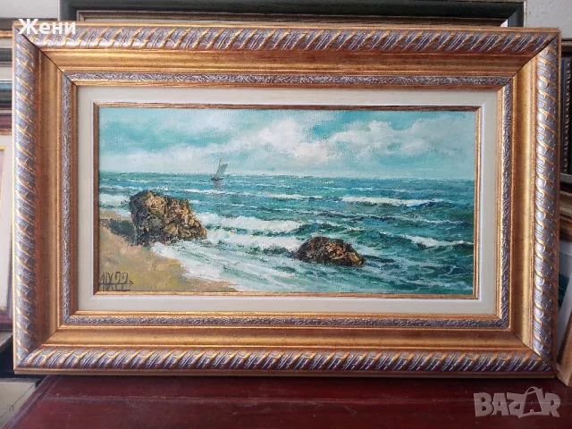 Маслена картина на Николай Ханзъров , снимка 1