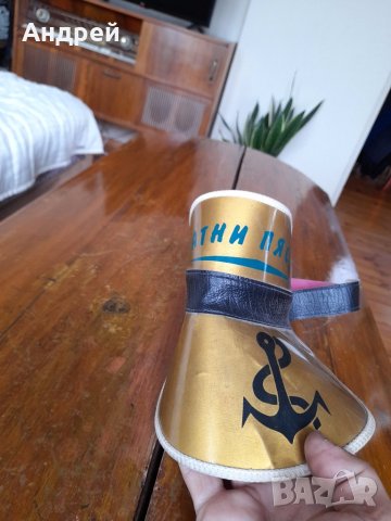 Стара шапка,козирка Златни Пясъци, снимка 3 - Други ценни предмети - 41896595