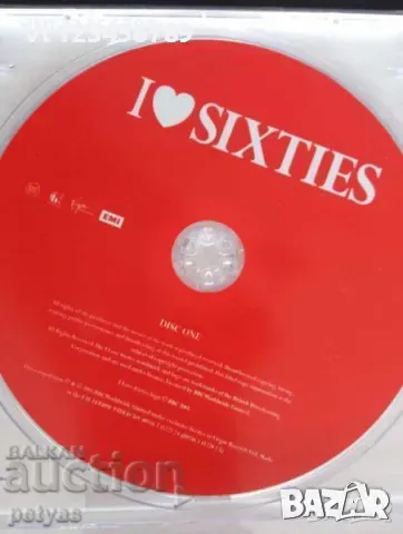 СД - I LOVE SIXTIES - 3 CD, снимка 2 - CD дискове - 49862441