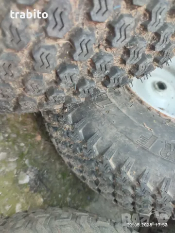 Гуми с джанти за тракторна косачка 31-3-25, снимка 2 - Градинска техника - 50403919