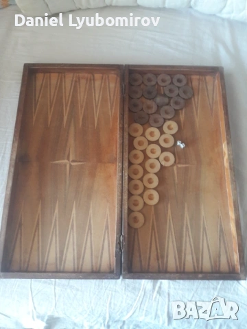 Две дървени Табли 48*48см в много добро състояние, снимка 7 - Шах и табла - 53703129