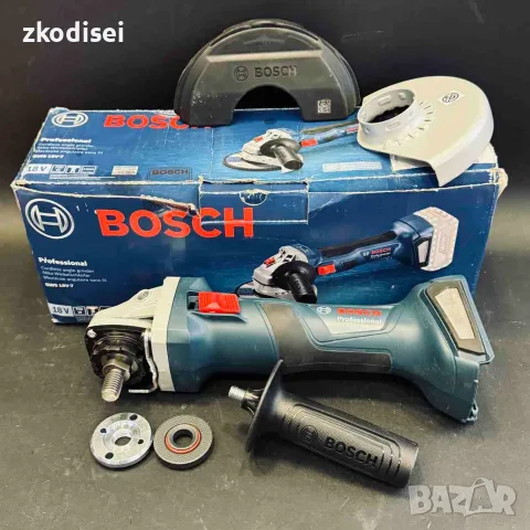 Акумулаторен ъглошлайф Bosch GWS 18V-7