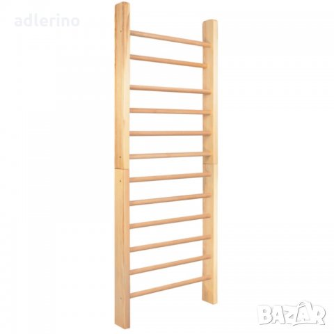 Шведска стена, 220х80 см, гимнастическа стълба за упражнения и рехабилитация, за деца и възрастни , снимка 8 - Други спортове - 34780443