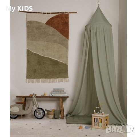 балдахин Little Dutch за бебешка детска стая маслиново зелено, снимка 2 - Други - 41660111