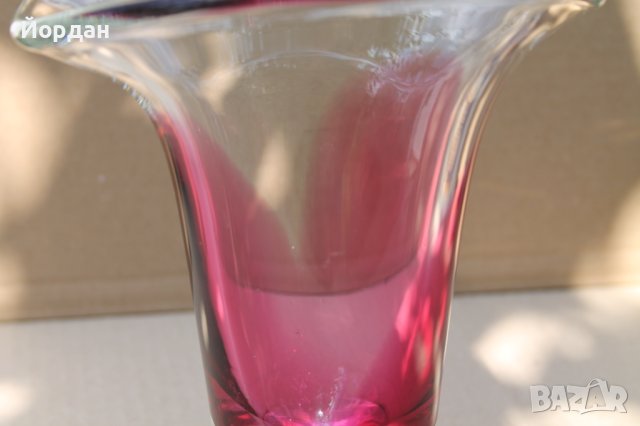 Кристална ваза *мурано, снимка 3 - Декорация за дома - 41855805