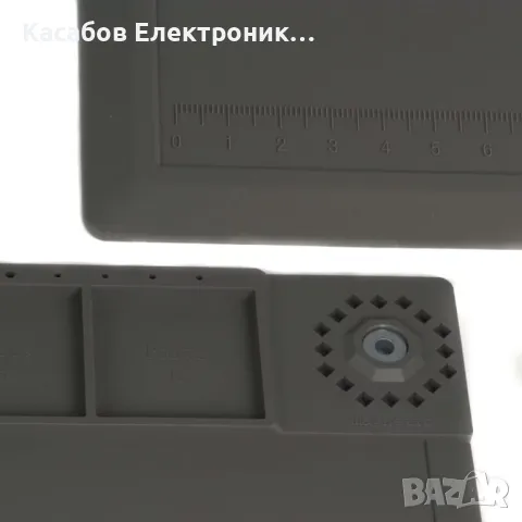 Силиконова сервизна подложка за запояване - сива 460х310мм, снимка 6 - Друга електроника - 47913663