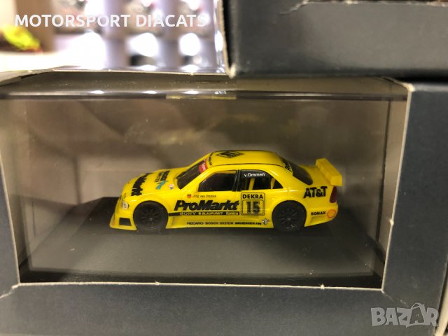 Оригинални Редки Колекционерски модели колички MERCEDES-BENZ DTM 1:87, снимка 2 - Колекции - 38657923