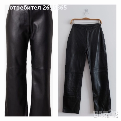 Дамски кожен панталон
