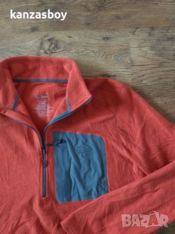 l.l.bean slightly fitted - страхотна поларена блуза КАТО НОВА, снимка 4 - Спортни дрехи, екипи - 38630545