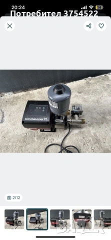 Хидрофорна система Grundfos CMBE 3 – 62, снимка 2 - Напояване - 53396328