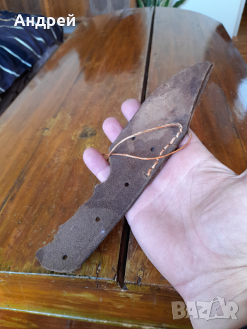 Стара кожена кания за нож #11, снимка 4 - Антикварни и старинни предмети - 36197667