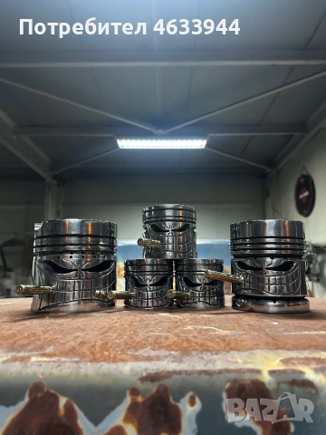 Ръчноизработени пепелници от автомобилни/тирови бутала, снимка 9 - Части - 52555744