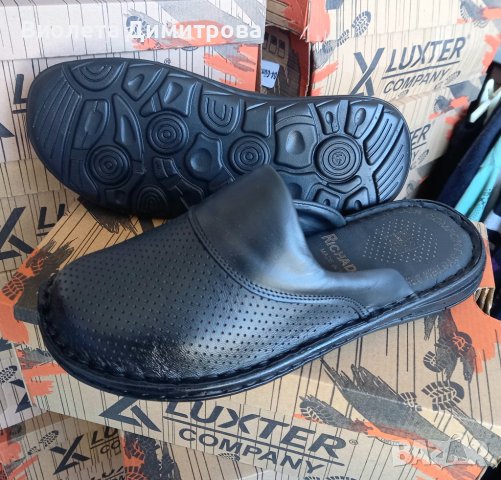 ПРОМОЦИЯ! Мъжки чехли от естествена кожа 40-44, снимка 3 - Мъжки чехли - 44355763