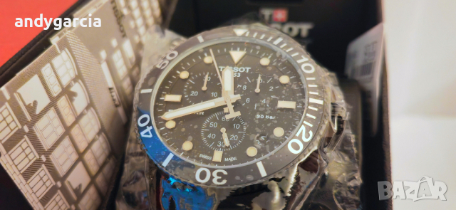  ЧИСТО НОВ TISSOT SEASTAR 1000 CHRONOGRAPH мъжки часовник хронограф T120.417.37.051.02, снимка 11 - Мъжки - 44550942