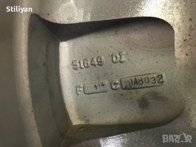 5 броя оригинални джанти от Jeep R 17 5x127mm, снимка 5 - Гуми и джанти - 52459404