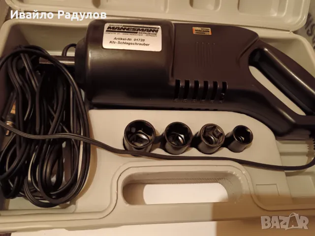 Немски ударен гайковерт на 12 волта , снимка 3 - Винтоверти - 48479366