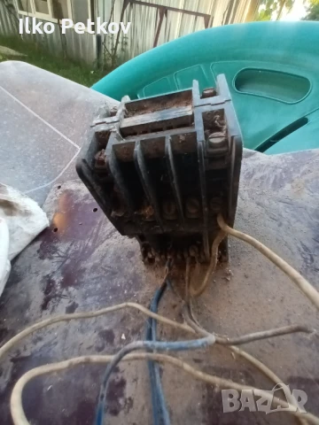 Стар електромер, часовник и Контактори К10Е , снимка 6 - Друга електроника - 50810135