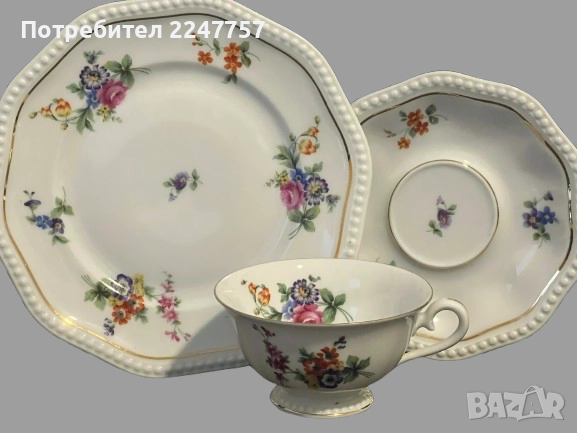 Троен сет порцелан Rosenthal , снимка 7 - Антикварни и старинни предмети - 52253307