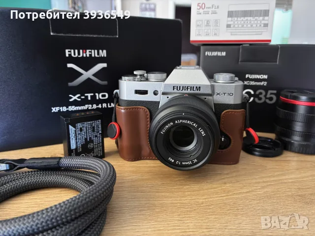 Fujifilm X-T10 с обективи, снимка 6 - Фотоапарати - 55768934