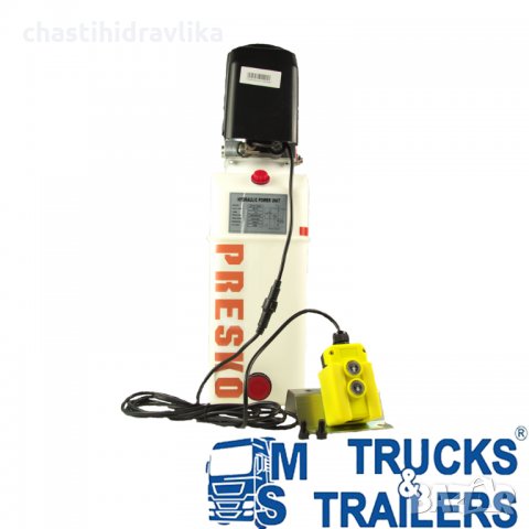 Електрическа хидравлична помпа 24V 2500W - ДВОЙНО ДЕЙСТВАЩА, снимка 2 - Части - 34488846