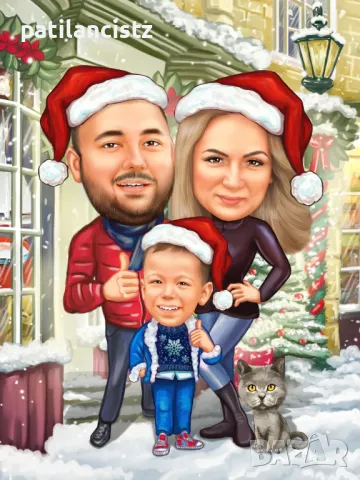 КАРИКАТУРИ с рамка А4 или А3, снимка 7 - Картини - 48307968