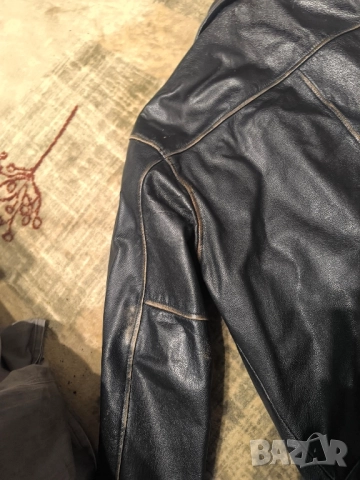 кожено яке телешки бокс ХЛ, снимка 5 - Якета - 52430130
