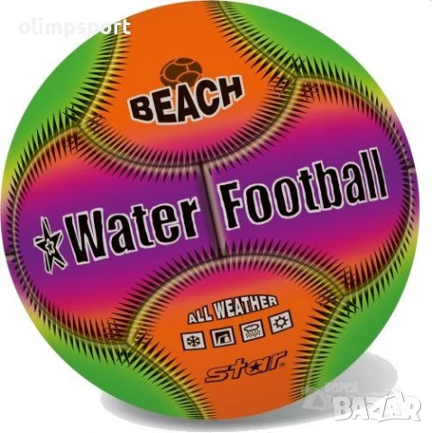 Топка PVCstar ГОЛ.FOOTBALL нова размер 5 различни цветове​, снимка 3 - Футбол - 50720873