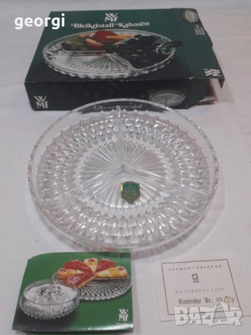 Немски кристален ордьовър  WMF    11/3