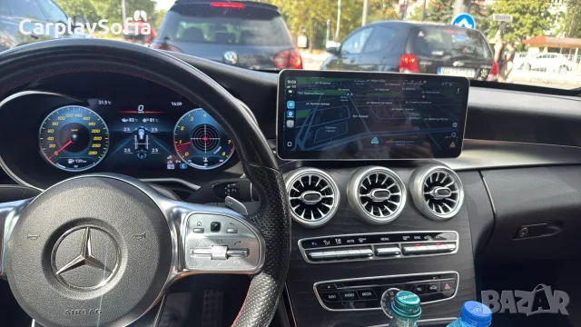 12.3” мултимедия • Touch • CarPlay • Android Auto | Дигитални километражи | Mercedes, снимка 3 - Тунинг - 55906412