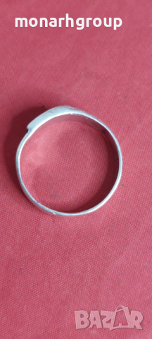 Сребърен пръстен, снимка 3 - Пръстени - 44548482